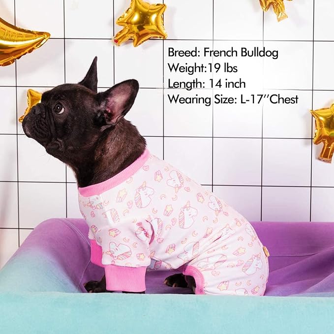KYEESE Dog Pajamas Velvet Dog Pajamas Small Sized Dogs Soft Dogs Clothes Pjs - Image 3