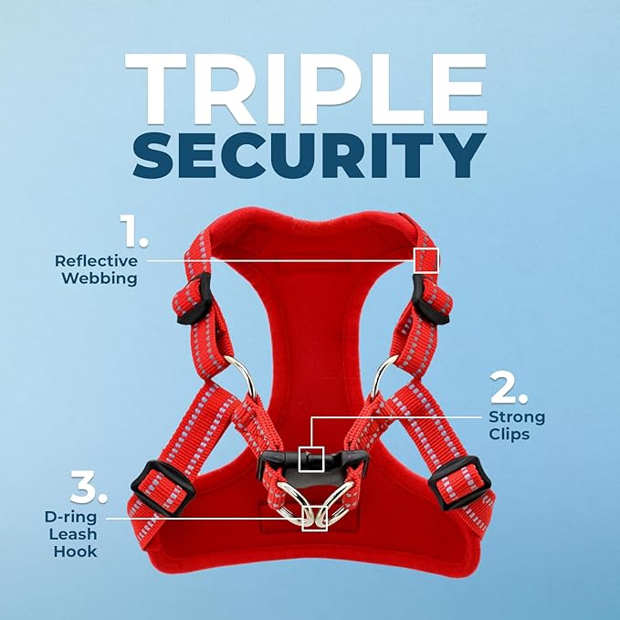 Best Pet Supplies Voyager Adjustable Step-in Flex Breathable Mesh Dog Harness - Image 2