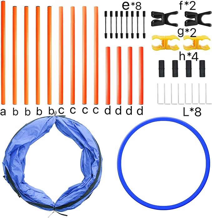 Dog Agility Training Equipment, Obstacle Agility Training Starter Kit - Image 5