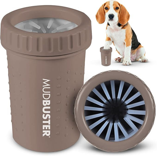 Dexas MudBuster Medium Dog Paw Cleaner, Fits 1.5"-2.5" Wide Paws, Gentle by Dexas