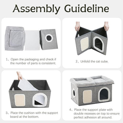 WINDRACING Cat House for Indoor Cats - Image 6