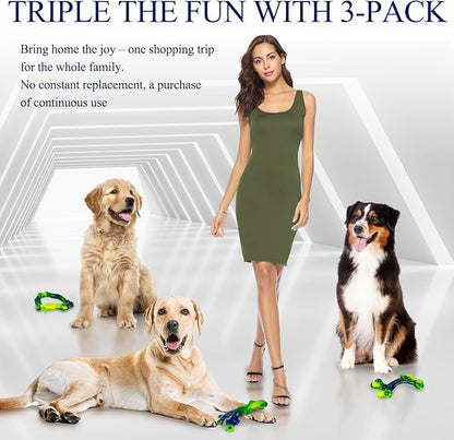 Frienhund 3-Pack Indestructible Nylon Dog Chew Toys - Image 3