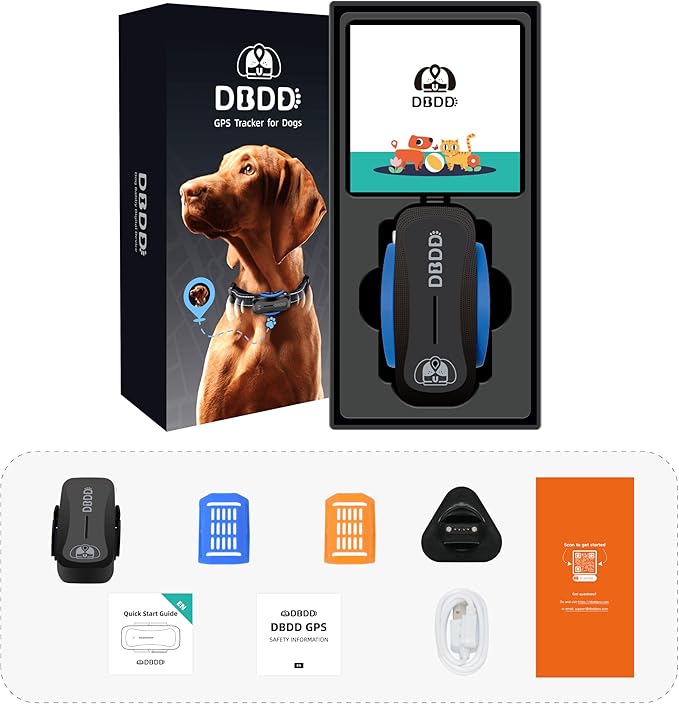 DBDD Dog GPS Tracker, Smart Waterproof Tracker - Image 2