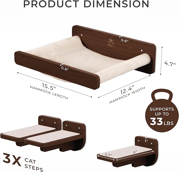 Space-Saving Cat Wall Shelves – Interactive Cat Wall Climber - Image 3