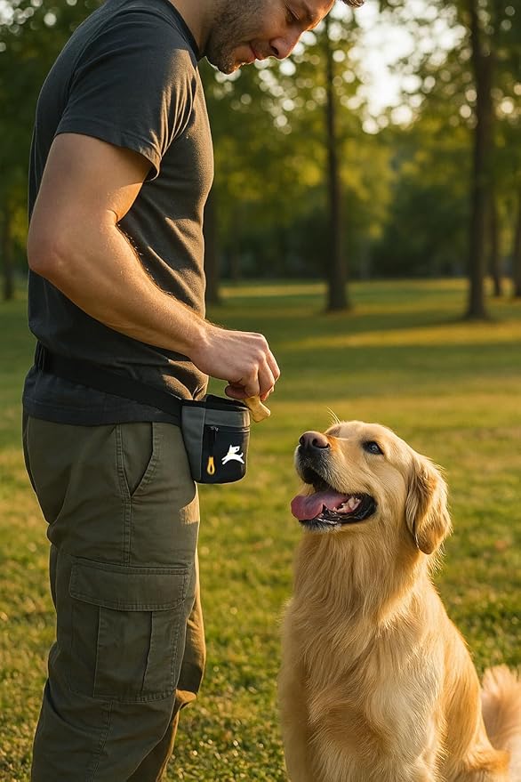 OllyDog Goodie Treat Bag, Dog Treat Pouch, Waist Belt Clip - Image 2