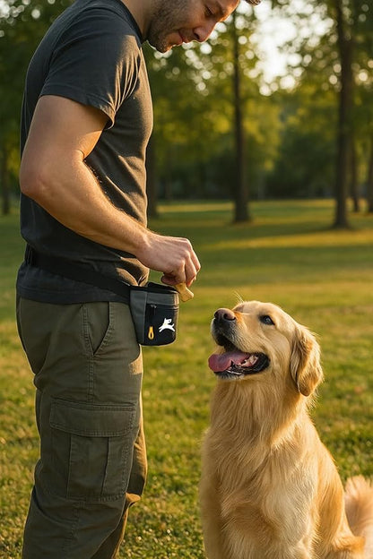 OllyDog Goodie Treat Bag, Dog Treat Pouch, Waist Belt Clip - Image 2