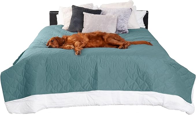 Furhaven Waterproof & Non-Slip King Size Mattress Cover Protector by FurHaven