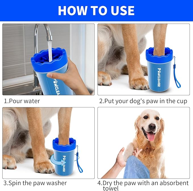 Professional 7 in 1 Dog Paw Cleaner - Image 4