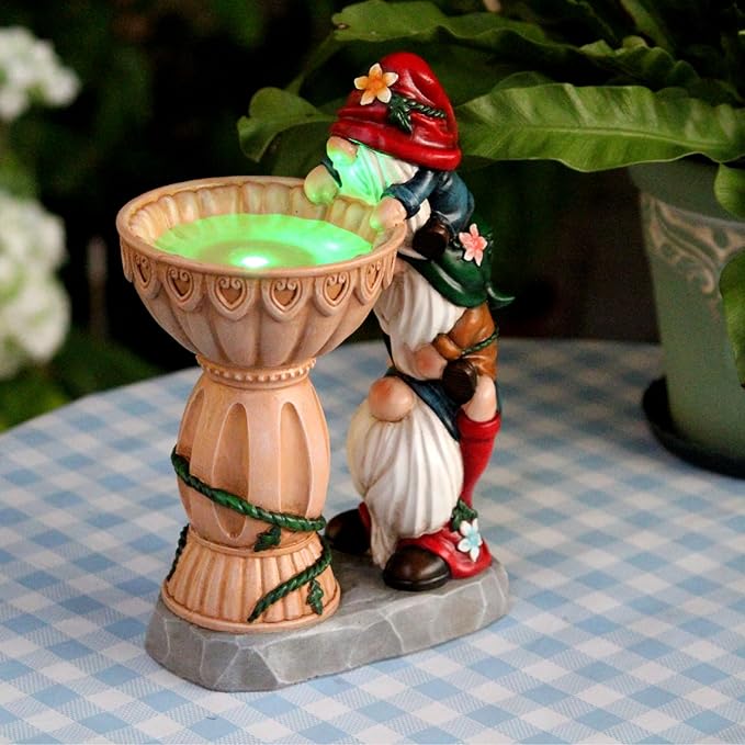 Sheaifun Garden Gnomes Outdoor Gnomes Garden Decorations - Image 2