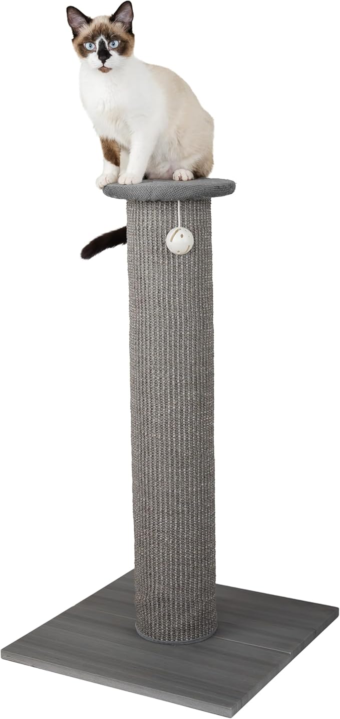 Kitty City Tall Sisal Cat Scratching Post, 32” Durable Scratcher - Image 6