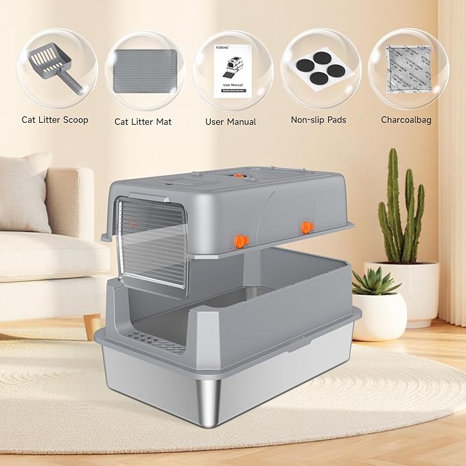 Stainless Steel Litter Box - Image 8