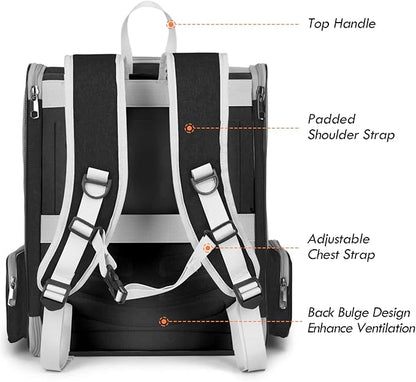Cat Backpack Carrier, Pet Carrier Backpack - Image 3