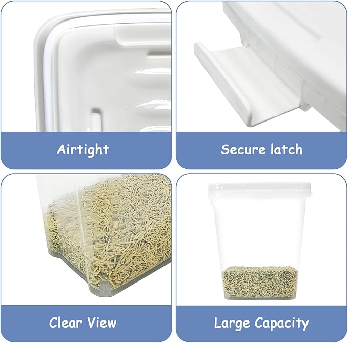 2 Pcs Cat Litter Storage Container - Image 5
