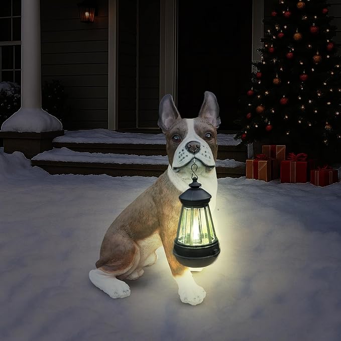 French Bulldog Dog Garden Statue - Image 3