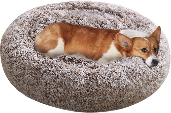 JOLLYVOGUE Dog & Cat Bed, Calming Anti-Anxiety Pet Bed - Image 2