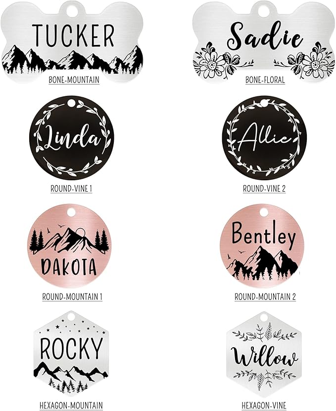 Ultra Joys Personalized Dog and Cat Tags - Image 5