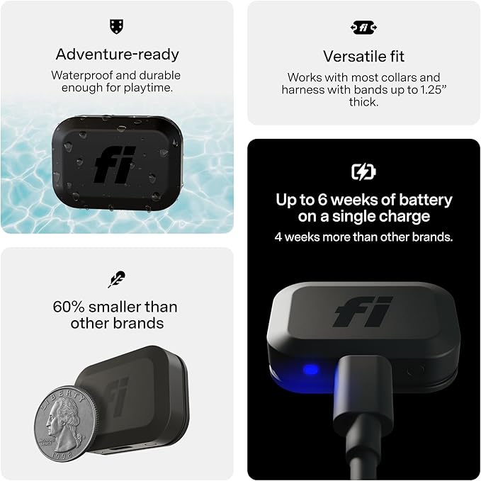 Fi Mini GPS Tracker for Cats — Lightweight Collar Attachment, Virtual Fences - Image 5