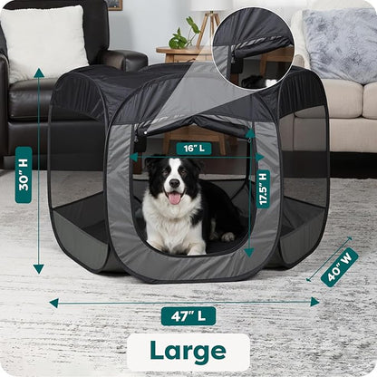 FurHaven Soft-Sided Dog & Cat Playpen, Portable Foldable Indoor & Outdoor Pet - Image 3