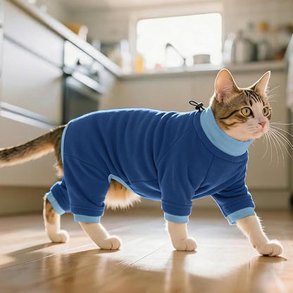 PUMYPOREITY Cat Calming Sweater – Helps Reduce Licking & Grooming Habits - Image 6