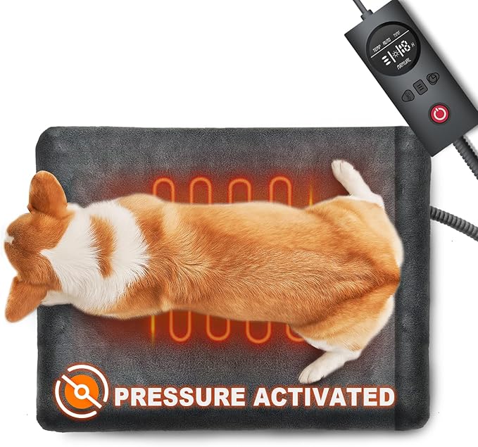 uncn Dog Cat Heating Pad Pressure Activated 18 X 22 Pet Heat Pack Automatic by uncn