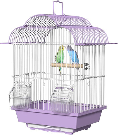 16-inch Small Bird Cage for Home or Travel by BAGHPBM