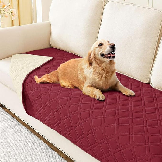 hyha Waterproof Dog Bed Blanket, Soft Pet Blankets, Waterproof Couch Cover by hyha