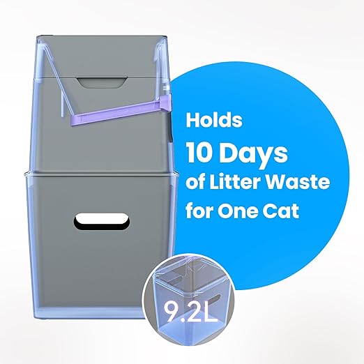 Neakasa PooGuard Litter Disposal Bin, 9.2L Trash Can - Image 4