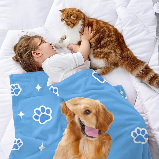 M YESCUSTOM Custom Dog Blanket - Image 3