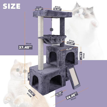 AIWIKIDE Cat Tree Has Scratching Toy - Image 2