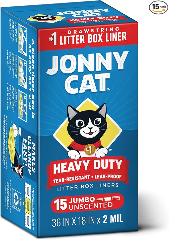 Jonny Cat Litter Box Liners: Heavy Duty by JonnyCat