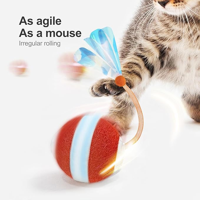 Jkanti Interactive Cat Toys for Indoor Cats, The 3rd Generation Agile Moving - Image 2