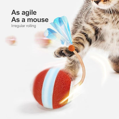 Jkanti Interactive Cat Toys for Indoor Cats, The 3rd Generation Agile Moving - Image 2