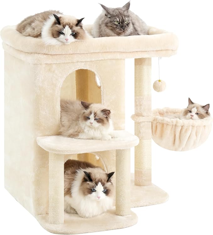 Heybly Cat Tree, 26.3-inch Cat Tower - Image 4