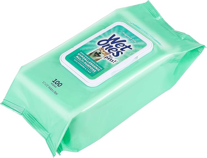 Wet Ones for Pets Hypoallergenic Multipurpose Dog Wipes - Image 3