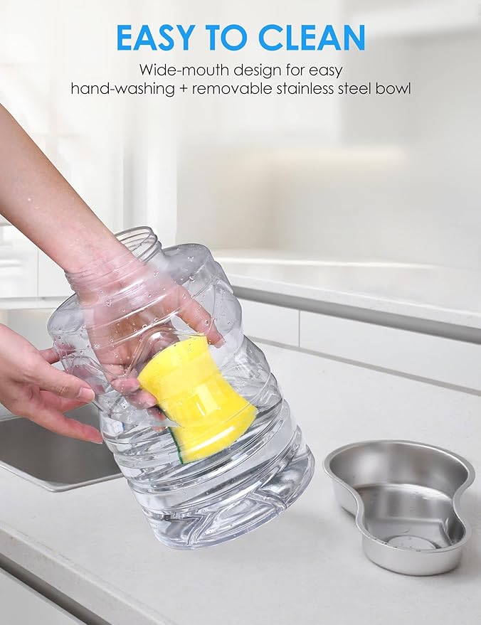 Heouvo 1.7 Gallon Automatic Dog Water Dispenser【Wide Mouth - Image 3