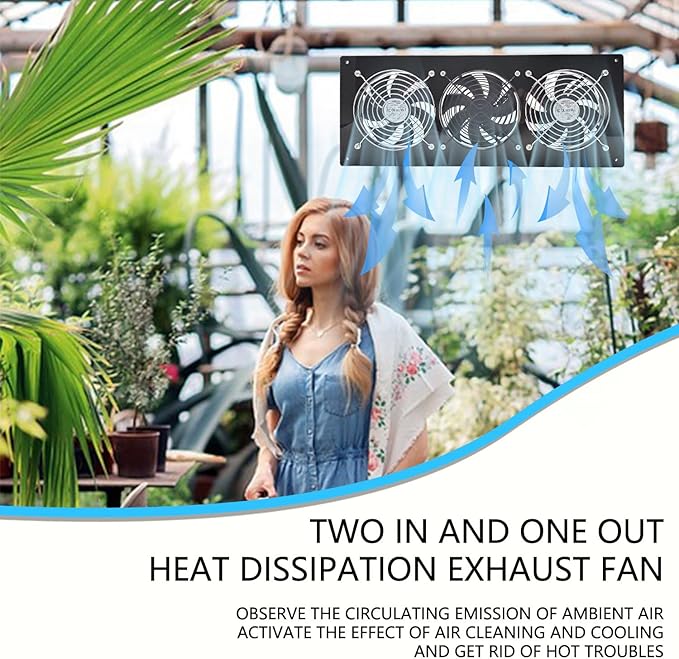 Solar Exhaust Fan, 25W Solar Panel - Image 6