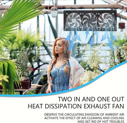 Solar Exhaust Fan, 25W Solar Panel - Image 6