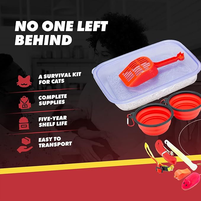 Emergency Zone - Cat Emergency Survival Kit - Bug Out, Travel Kits, First Aid - - Image 2