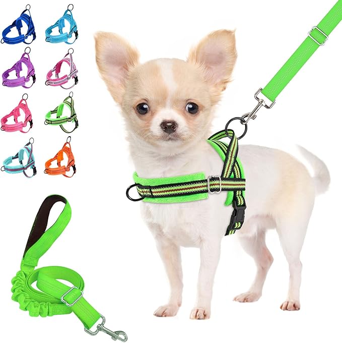 Lukovee Soft Padded Small Dog Harness by Lukovee