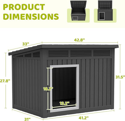 Bifanuo Dog House Outdoor Indoor - Image 6