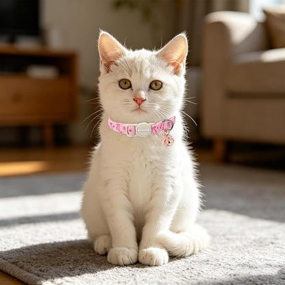 2 Pack Pink Cat Collars - Image 6