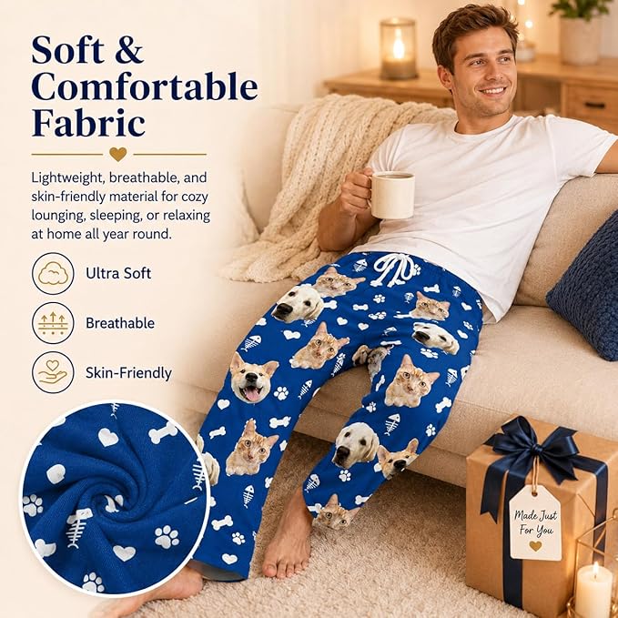 JoyBurst Custom Pajama Pants - Image 3