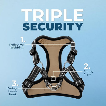 Best Pet Supplies Voyager Adjustable Step-in Flex Breathable Mesh Dog Harness - Image 2