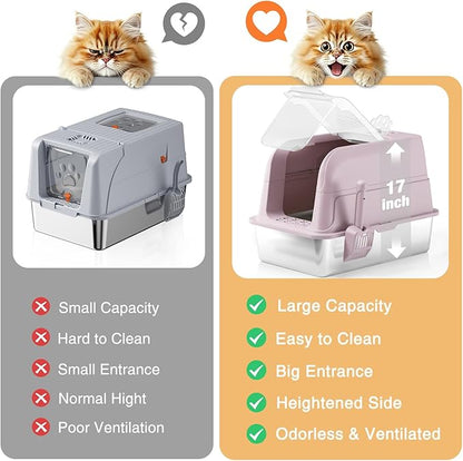 Stainless Steel Cat Litter Box - Image 7