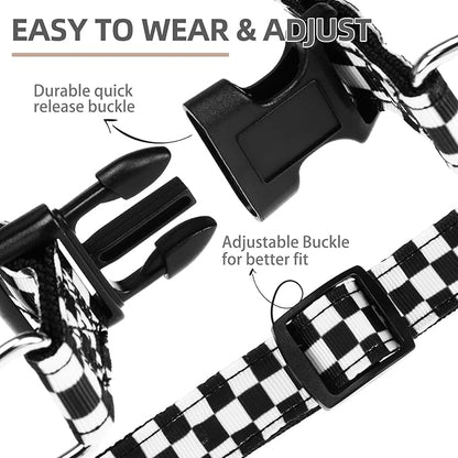 PUPTECK No Pull Dog Harness Soft Adjustable Basic Nylon Step in Puppy Vest - Image 3