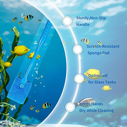 Promising Aquarium Scrubber Tools, Fish Tank Brush - Image 3