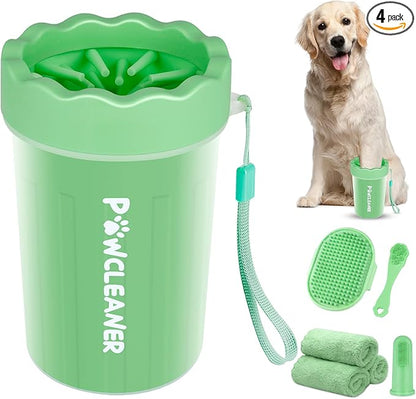 Professional 7 in 1 Dog Paw Cleaner by Comotech