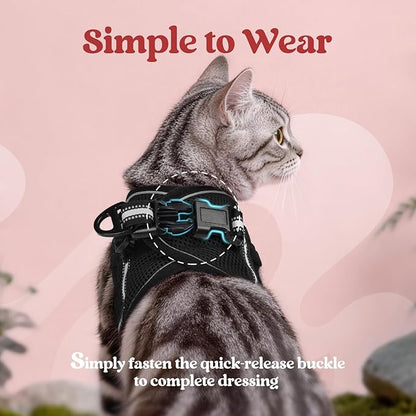 rabbitgoo Cat Harness and Leash Set - Image 4