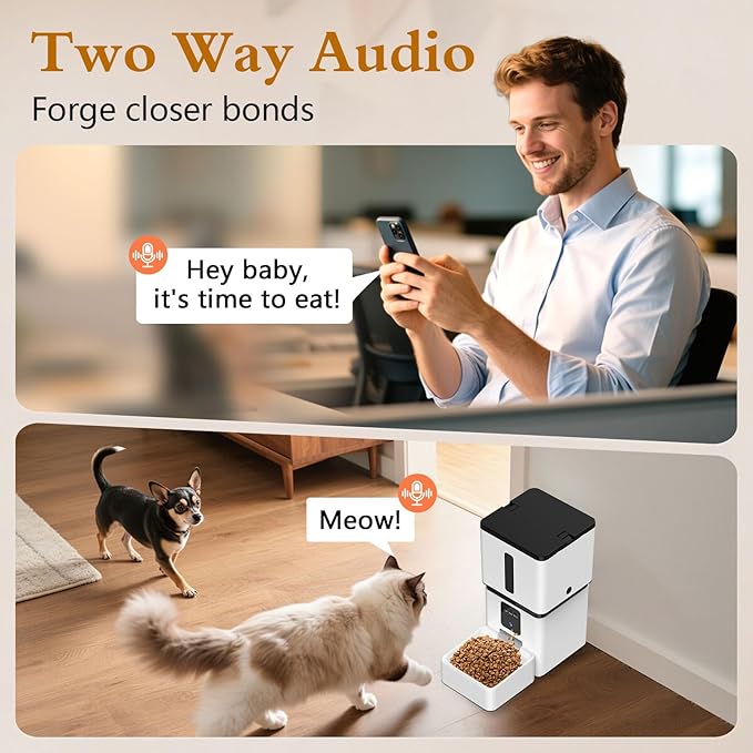 Yakry Automatic Dog Feeder - 8L/33 Cups Smart Pet Feeder - Image 6