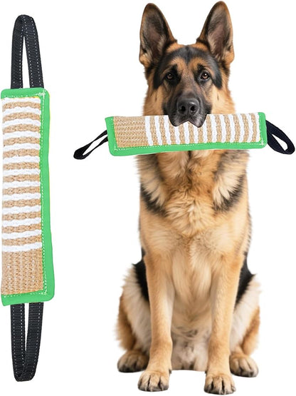 Clysoru Squeaky Tug Toy for Dogs Jute by Clysoru